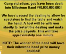 70.000.000th hand
