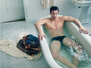 Michael Phelps für Louis Vuitton